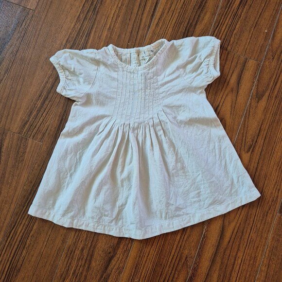 Little Girls Size 2T Ira Loves Mae Linen Smock Dress/Shirt - Picture 1 of 6
